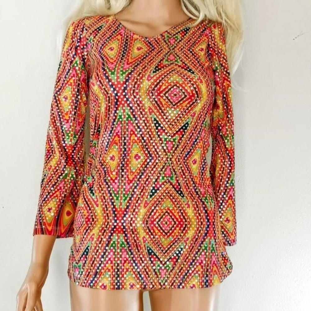California Costume Disco Sparkling Dress | 1960s-1970s | Girls 12-14